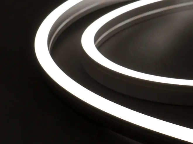 Неоновая лента постоянного тока, белая 120led/m, 15Вт,м, 24В, 4000K (20м) SWG NE-CC2120-24-15-WHNW-67-20M