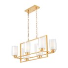 Подвесной светильник Lumina Deco LDP 1239-8 F.GD Lino