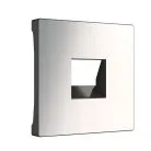 Накладка для RJ45 и RJ11 (глянцевый никель) Werkel WL02-RJ-CP a037018