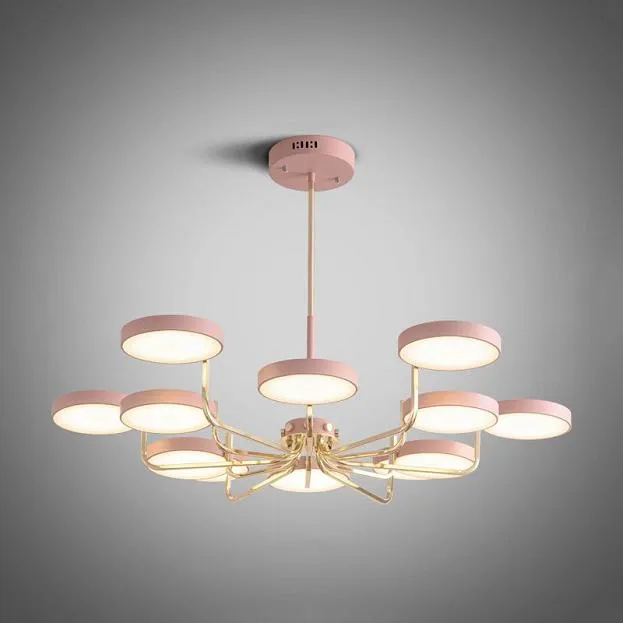 Люстра на штанге TAVIS D115 Pink ImperiumLoft 228992-26 TAVIS01