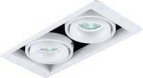 Встраиваемый светильник Donolux DL18615/02WW-SQ White/Black