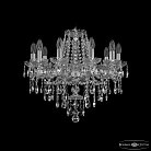 Люстра хрустальная Bohemia Ivele Crystal  1415/10/200 Ni