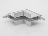 Коннектор угловой внутренний для встраиваемого шинопровода SWG SY-LINK-INT-T2S-WH