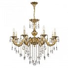 Люстра с хрустальными подвесками Bohemia Ivele Crystal AL79101/8/250 B G AL7901