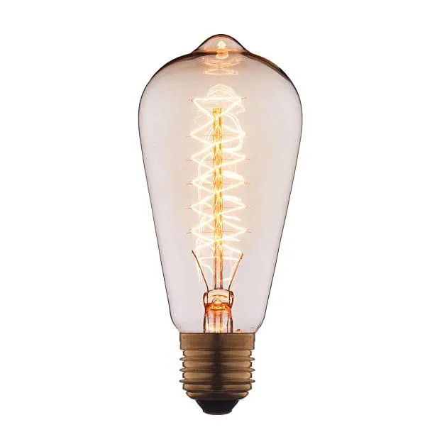 Лампа накаливания Loft It 6460-CT E27 60W колба прозрачная Edison Bulb