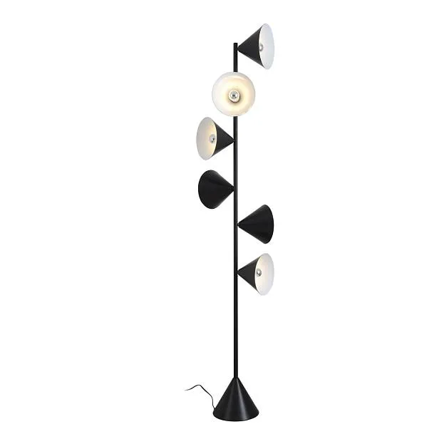 Напольный светильник Modelux MS.0007.06FL BK MODESTYLE Напольный светильник Modelux MS.0007.06FL BK MODESTYLE