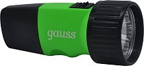 Ручной аккумуляторный фонарь Gauss GF103 130х50 40 лм