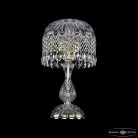 Настольная лампа хрустальная Bohemia Ivele Crystal 14781L1/25 G