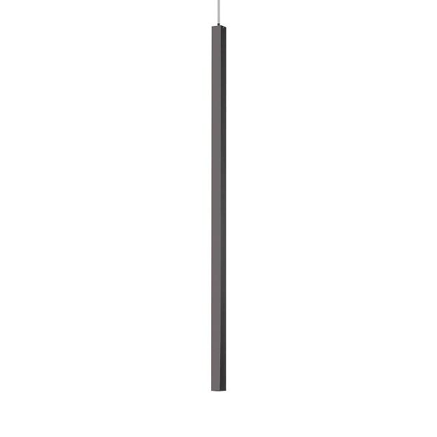 Подвесной светильник Ideal Lux ULTRATHIN D100 SQUARE NERO (ULTRATHIN SP1 BIG SQUARE NERO) 194196