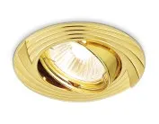 Встраиваемый точечный светильник Ambrella light 722 GD Organic Spot