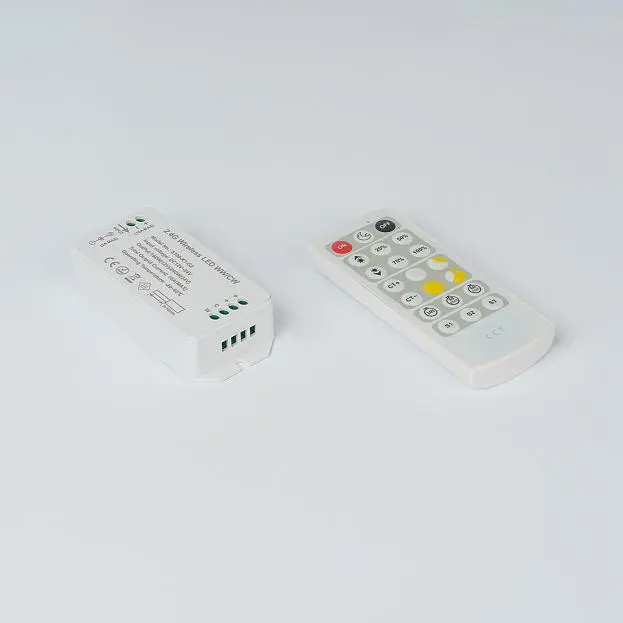 Контроллер с пультом 2.4G 16А 12-24V SWG 2,4G SW-CW-2.4G-16A Контроллер с пультом 2.4G 16А 12-24V SWG 2,4G SW-CW-2.4G-16A