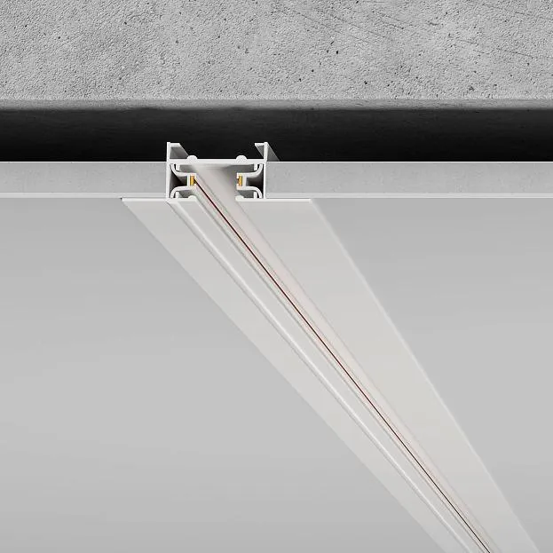 Однофазный шинопровод 1 м Elektrostandard 85082/00 Track Rail WH Recessed a057095