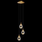 Подвесной светильник Delight Collection MD24001004-3A gold/clear Stilla