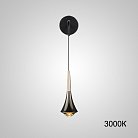 Настенный Светильник Cai Wall Black 3000К 230089-23 ImperiumLoft