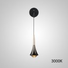 Настенный Светильник Cai Wall Black 3000К 230089-23 ImperiumLoft