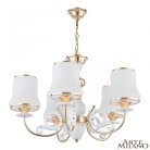 Люстра подвесная с плафонами 301097/5 Wh/Gd Arte Milano Florentia
