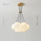 Люстра LILLIS 7 ламп Lampatron lillis-7 7612-21284