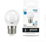 Лампа Gauss 53130 10W 750lm 6500K Е14 LED