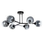 Потолочная люстра Arte Lamp A3580PL-6BK SALM