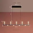 Реечный, рядный светильник DAGGRY 9 (5+4) ламп Lampatron 8275-22556