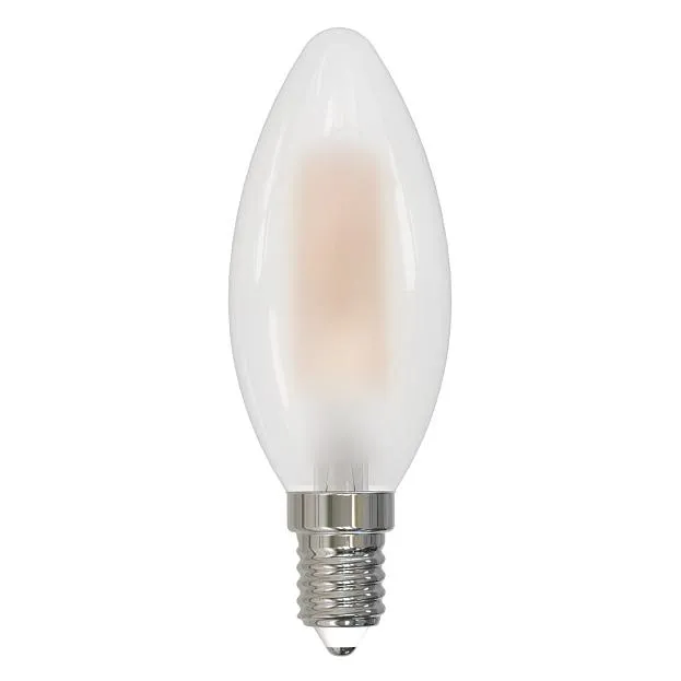 Лампочка светодиодная филаментная Volpe LED-C35-6W/3000K/E14/FR/DIM/SLF Optima Филамент Dim Лампочка светодиодная филаментная Volpe LED-C35-6W/3000K/E14/FR/DIM/SLF Optima Филамент Dim