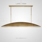 Реечный, рядный светильник GLADE CH 6 ламп Lampatron 4797-12151