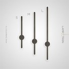 Бра ACHIM Размер S. Цвет Черный Lampatron achim-s-black 7239-19873