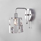 Бра Eurosvet 10101/1 хром/прозрачный хрусталь Strotskis Scoppio a044101