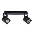Спот Arte Lamp A1314PL-2BK Lente