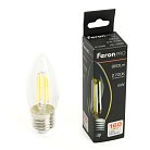 Лампа светодиодная Свеча E27 960LM 6W 175-265V 2700K Feron 51238 LB-1206