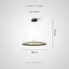 Кольцевые люстры и светильники OSMO Размер S Lampatron osmo-s 8667-24216
