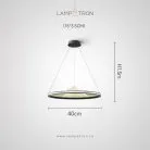 Кольцевые люстры и светильники OSMO Размер S Lampatron osmo-s 8667-24216