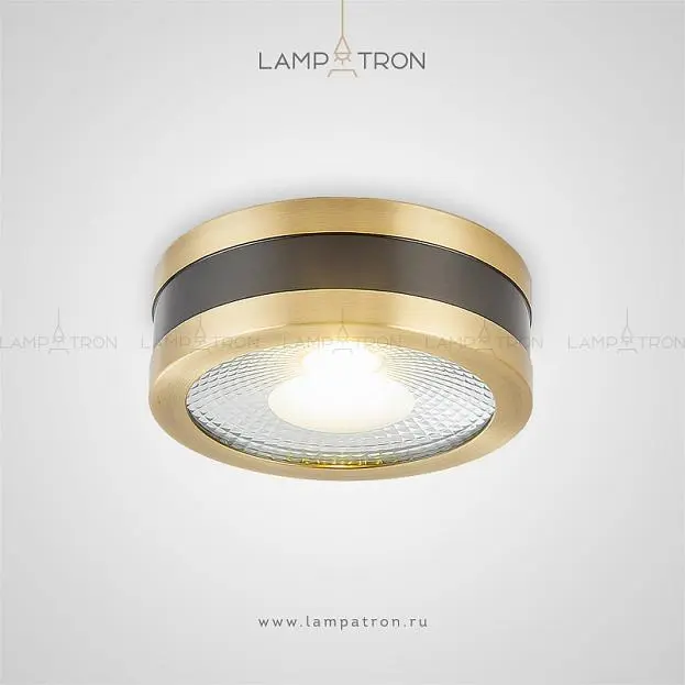 Точечный свет MEUD Размер M. Цвет Черный + Латунь. 9W Lampatron 5102-13051 Точечный свет MEUD Размер M. Цвет Черный + Латунь. 9W Lampatron 5102-13051