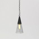 Светильник садово-парковый со стеклянным плафоном Elektrostandard 35171/H черный Vesto a066199