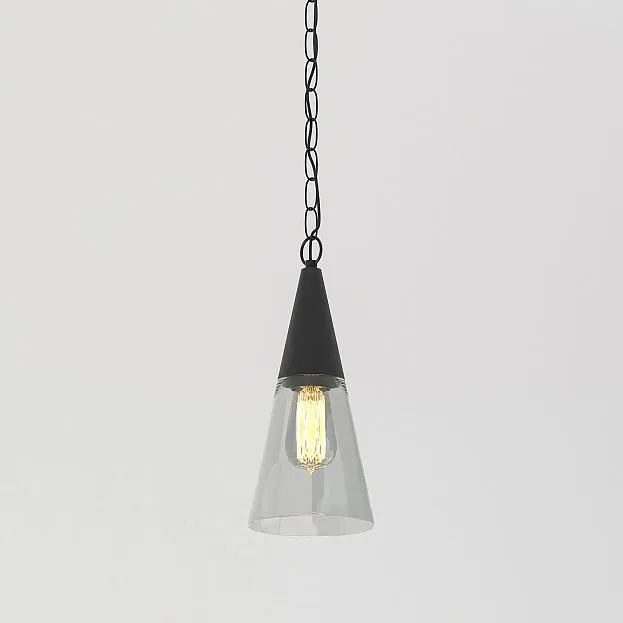 Светильник садово-парковый со стеклянным плафоном Elektrostandard 35171/H черный Vesto a066199