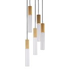 Подвесной светильник Delight Collection MD2045-5A ant.brass Flume