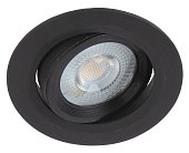 Точечный светильник ЭРА KL LED 22A-5 4K BK