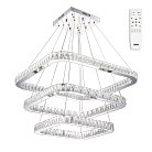 Люстра хрустальная с пультом Хром Citilux EL336P100 Granda