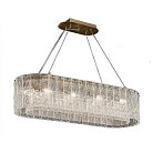 Подвесной светильник NEWPORT 10820/90 brass oval М0064784