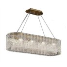 Подвесной светильник NEWPORT 10820/90 brass oval М0064784