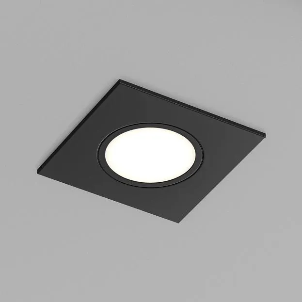 Встраиваемый светильник Denkirs DK3102-BK Port