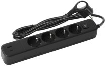 Розеточные блоки, удлинители ЭРА USF-4es-1,5m-2xUSBAC-B