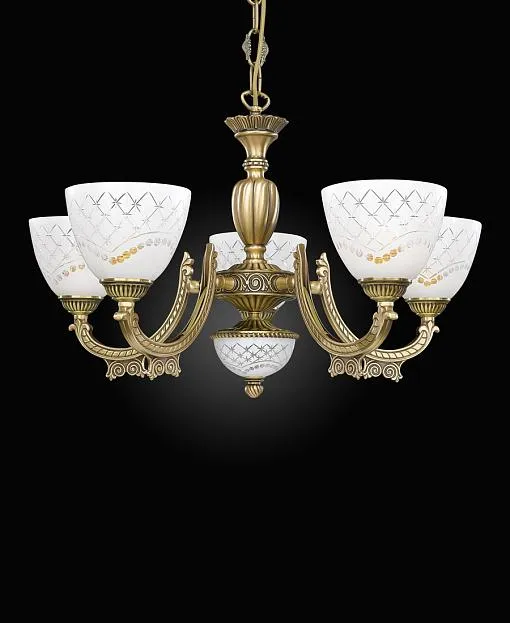 Люстра Reccagni Angelo L 7052/5 Bronze 7052