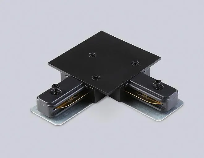 Коннектор угловой встраиваемый для шинопровода Ambrella light GL7166 BK Standard 220V NEW 70*70*20