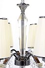 Хрустальная подвесная люстра Lumina Deco LDP 1726-4 BG Alessia