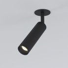 Встраиваемый светильник Elektrostandard 25040/LED черный Diffe a058226