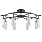 Потолочная люстра Lightstar LR7183681 RULLO ЧЕРНЫЙ/БЕЛЫЙ