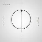 Бра WILD RING Размер M. Тип B. Цвет Черный Lampatron 5501-14241