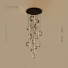 Готовая комбинация светильников KARI 16 ламп. Цвет Коричневый Lampatron 5946-15804