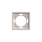 Рамка 1-местная, серия Эмили, кашемир, soft touch Stekker 49910 PFR00-5001-08